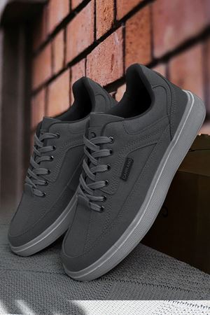 Boy Uzatan Gizli Topuklu Füme Jean Erkek Spor Ayakkabı GT-0050