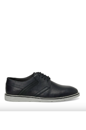 Boy Uzatan Gizli Topuklu BENU-1 4FX Lacivert Erkek Klasik Ayakkabı GT-0121