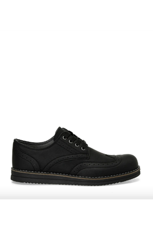 Boy Uzatan Gizli Topuklu 353617.M P 4PR Siyah Erkek Klasik Ayakkabı GT-0123