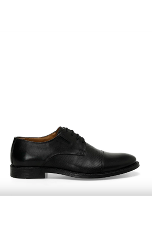 Boy Uzatan Gizli Topuklu LERNA 4FX Siyah Erkek Klasik Ayakkabı GT-0126