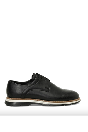 Boy Uzatan Gizli Topuklu 357165.M 5FX Siyah Erkek Klasik Ayakkabı GT-0132