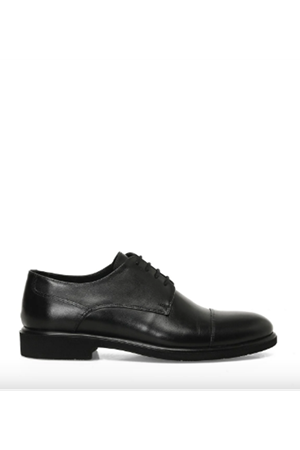Boy Uzatan Gizli Topuklu SEPHOS 5FX Siyah Erkek Klasik Ayakkabı GT-0144