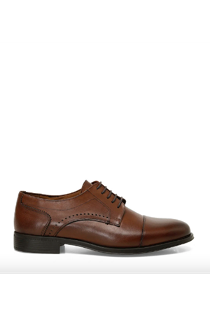 Boy Uzatan Gizli Topuklu CLOVER 5FX Taba Erkek Klasik Ayakkabı GT-0148