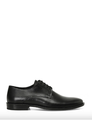 Boy Uzatan Gizli Topuklu TOBY 5FX Siyah Erkek Klasik Ayakkabı GT-0150