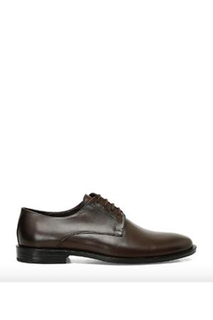 Boy Uzatan Gizli Topuklu TOBY 5FX Kahverengi Erkek Klasik Ayakkabı GT-0151