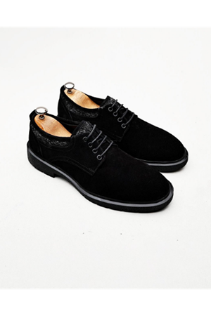 Boy Uzatan Gizli Topuklu Siyah GIUSTO RAHAT ERKEK DERİ GÜNLÜK AYAKKABI GT-0171