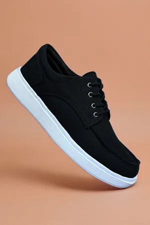 Boy Uzatan Gizli Topuklu Siyah Beyaz Titan Erkek Spor Ayakkabı GT038