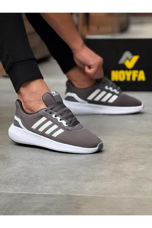 Boy Uzatan Gizli Topuklu Füme Triko Erkek Spor Ayakkabı GT086