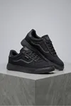 Boy Uzatan Gizli Topuklu Siyah Motto Erkek Sneaker Ayakkabı GT008