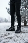 Boy Uzatan Gizli Topuklu Siyah Trekking Erkek Bot GT1003